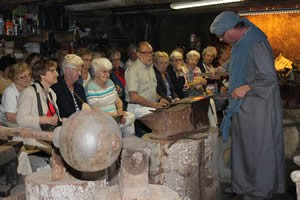 Visites du groupe: Forge du Luguet.