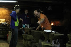 Groupe visites: Forge du Luguet.